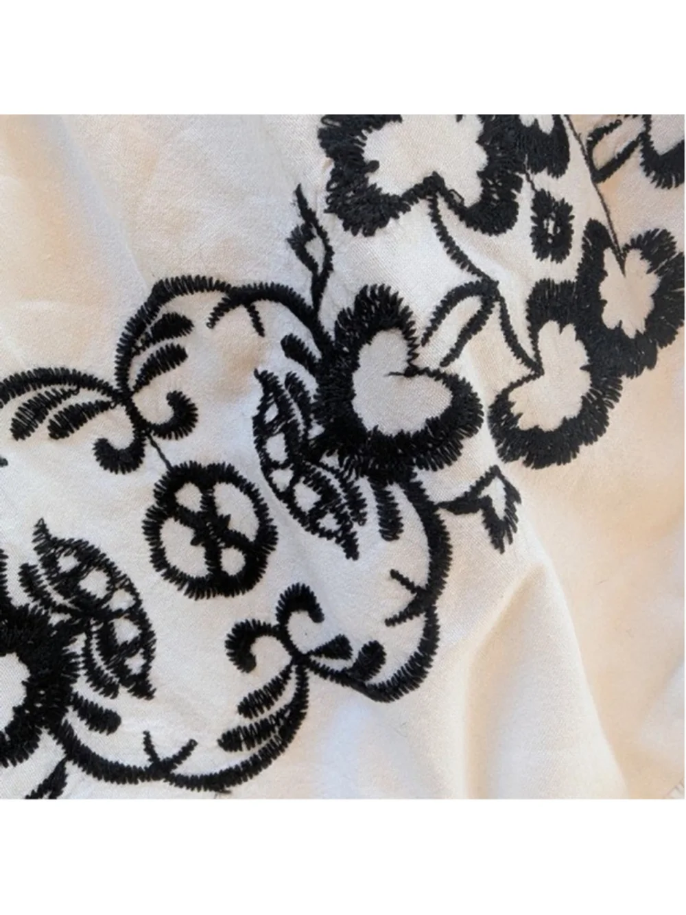 Old Navy Ivory Embroidered Flutter Sleeve Mini Dress Sz L Tall